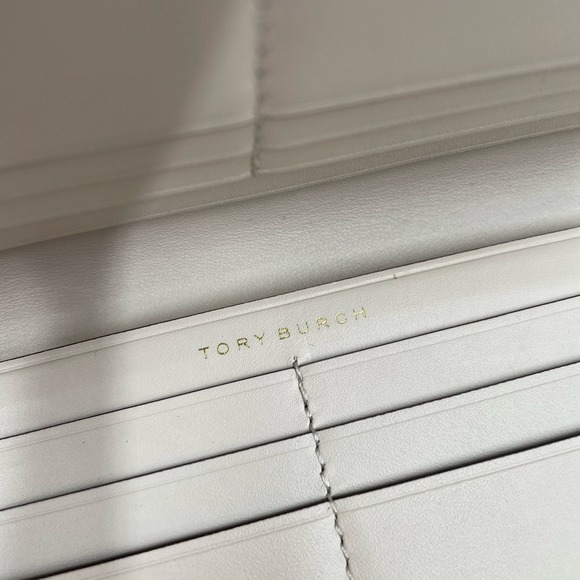 SOLD- Tory Burch T Monogram Braided Zip Slim Wallet - Picture 7 of 8